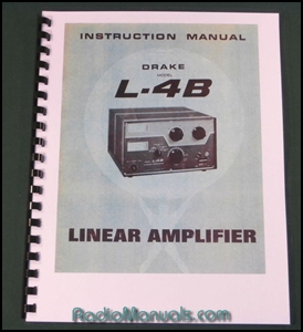 Drake L-4B Instruction Manual - Click Image to Close